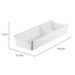 Organizador de Gaveta para Facas 12,5x34 Branco