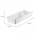 Organizador de Gaveta para Facas 12,5x34 Branco