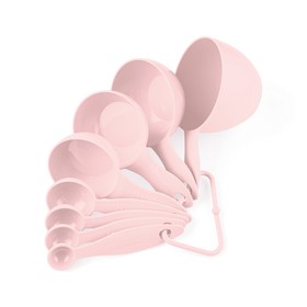 Conjunto de Medidores 8 Peças Rosa