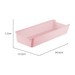 Organizador de Gaveta Liso 12,5x34 Rosa Uz Utilidades