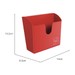 Porta Guardanapos Slim 14cm X 8,9cm Vermelho Uz Utilidades