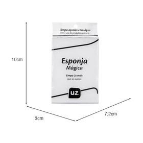 Esponja Magica 10x7x3cm