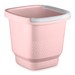 Balde Slim com Alça 12 Litros Rosa