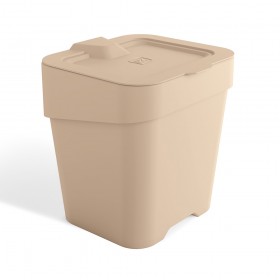 Lixeira de Pia Slim 2,5 Litros Capuccino