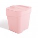 Lixeira de Pia Slim 2,5 Litros Rosa Quartz