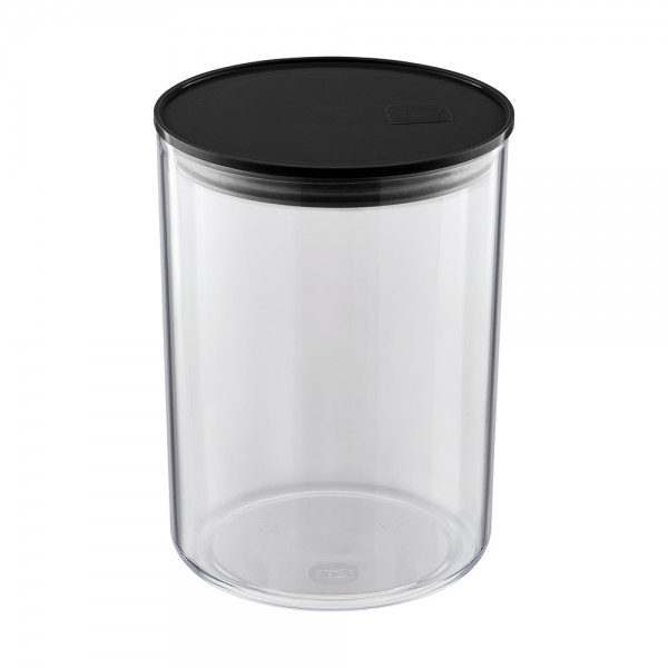 Organizador Hermético Translúcido 1,4 Litros Preto