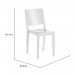 4 Cadeiras Hydra Plus Branco