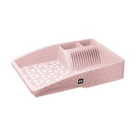 Escorredor de Louça Slim Rosa