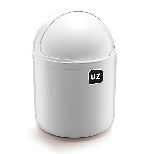 Lixeira de Pia 4 Litros Branco Uz Utilidades