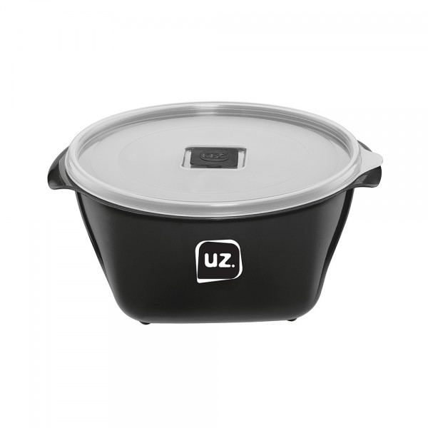 Pote Multiuso Premium Preto 2 Litros