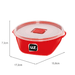 Pote Multiuso Premium 800ml Vermelho Uz Utilidades