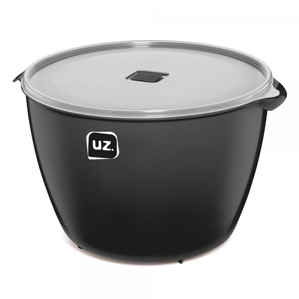 Pote Multiuso Premium Preto 10 Litros