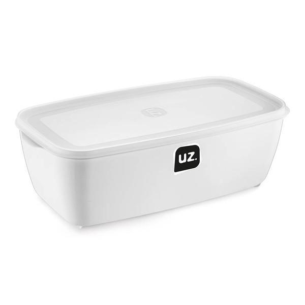 Pote Multiuso Retangular 5 Litros Branco Uz Utilidades