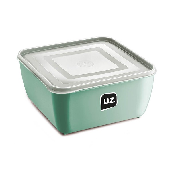 Pote Multiuso Premium Quadrado 5l Verde Menta Uz Utilidades