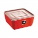 Pote Multiuso Premium Quadrado Vermelho 1,5 Litros