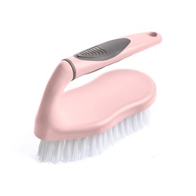Escova P/ Lavanderia Cabo Ergonômico Rosa Uz Utilidades