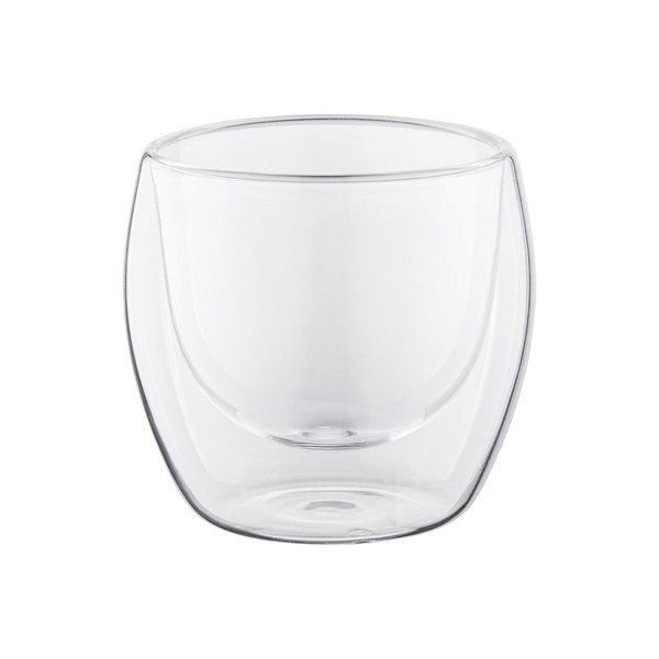 Copo Térmico 150ml Borossilicato Transparente Uz Utilidades