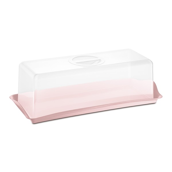 Porta Pães 16,5cm X 38,6cm Rosa Uz Utilidades