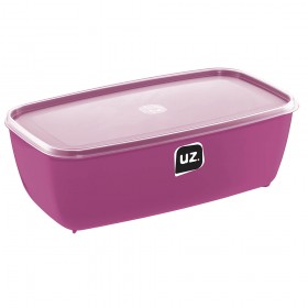 Pote Multiuso Retangular Magenta 5 Litros