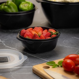 Pote Multiuso Premium 350ml Preto Uz Utilidades