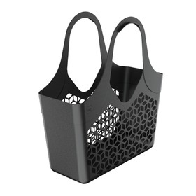 Bolsa Flexa Multiuso Preto Solido de Plastico