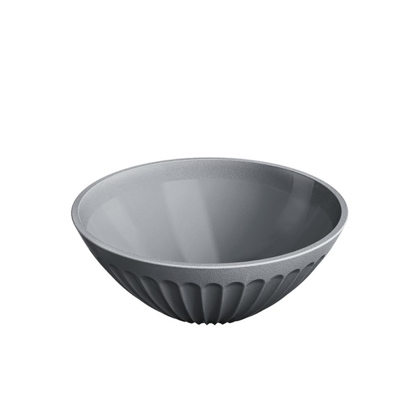 Cumbuca de Plástico 400ml Cinza