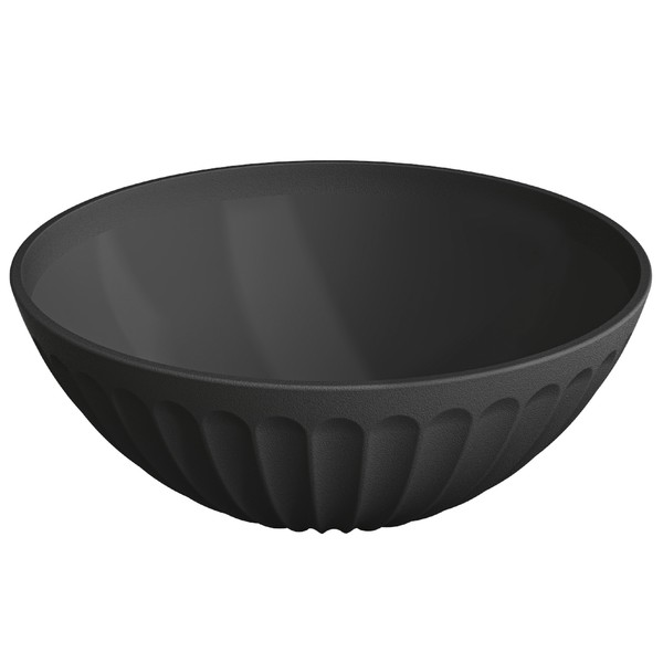 Saladeira de Plástico 1,5 Litros Preto