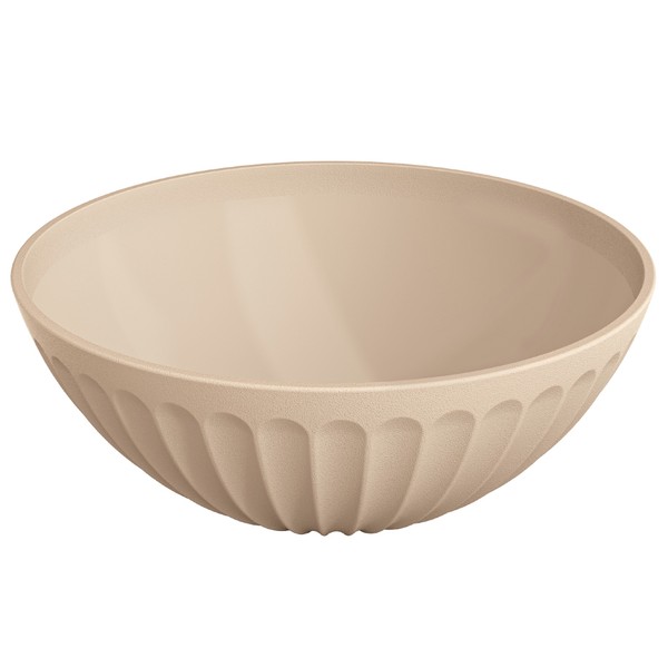 Saladeira de Plástico 1,5 Litros Cappucino