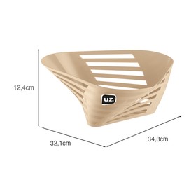 Fruteira de Mesa Slim Capuccino