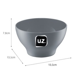 Cumbuca Premium 500ml Cinza Uz Utilidades