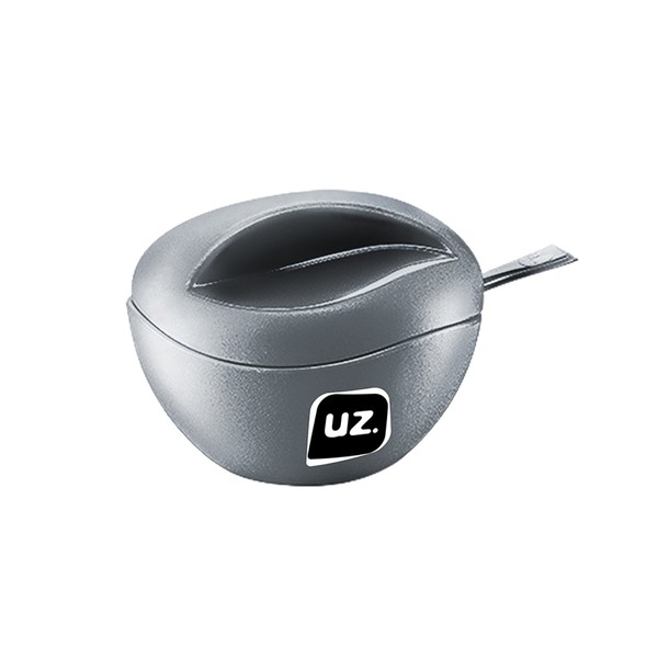 Açucareiro Gold 15cmx11,8cm Cinza Uz Utilidades