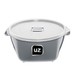 Pote Multiuso Premium 2 Litros Cinza Uz Utilidades