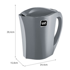 Jarra Gold 3 Litros Cinza Uz Utilidades