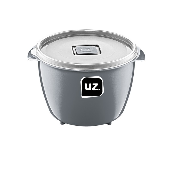 Pote Multiuso Premium 1,5 Litros Cinza Uz Utilidades