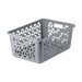Cesto Organizador M 5 Litros Cinza Uz Utilidades