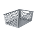 Cesto Organizador G 15 Litros Cinza