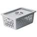 Cesto Organizador M 5 Litros Cinza Uz Utilidades