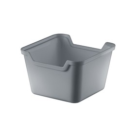 Organizador de Gaveta 8,6cmx8,6cm Cinza Uz Utilidades