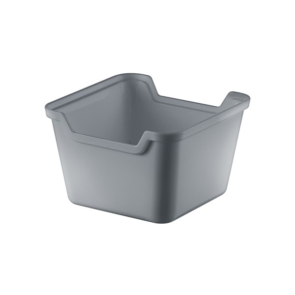 Organizador de Gaveta 8,6cmx8,6cm Cinza Uz Utilidades