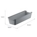 Organizador de Gaveta 8,6x25,9cm Cinza Uz Utilidades