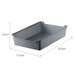 Organizador de Gaveta 17x25,5 Cinza Uz Utilidades