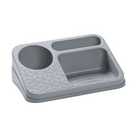 Organizador de Pia Premium Cinza Uz Utilidades