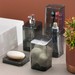 Conjunto Utensílios para Banheiro Preto Uz