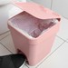 Conjunto Utensilios para Banheiro Rosa Uz