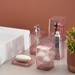 Conjunto Utensilios para Banheiro Rosa Uz