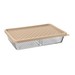 Conjunto 6 Organizadores Geladeira/Despensa Cappuccino Uz