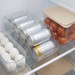 Conjunto 6 Organizadores Geladeira/Despensa Cappuccino Uz