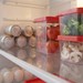 Conjunto 6 Organizadores Geladeira/Despensa Vermelho Uz