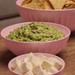 Conjunto 7 Saladeiras Gomadas Rosa Uz