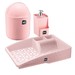 Conjunto 3 Peças para Pia Rosa Uz